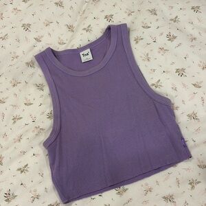 Aritiza TNA purple tank top, size xs